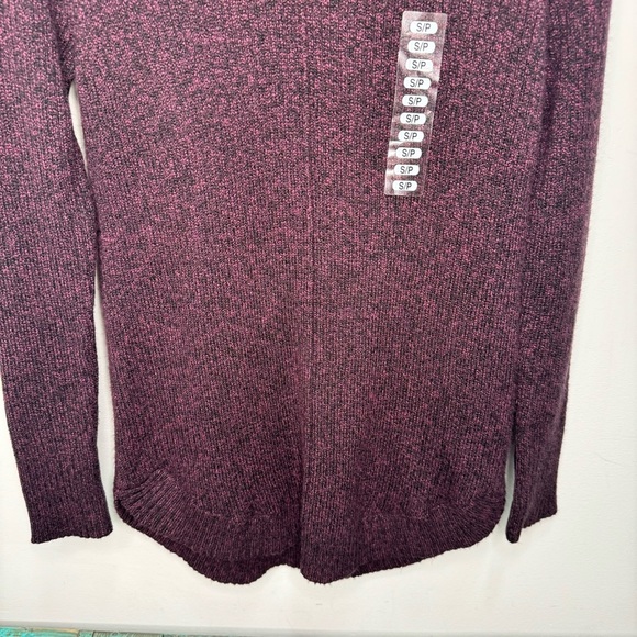 Denver Hayes Purple Knit Turtleneck Sweater Size Small NWT - Picture 6 of 7